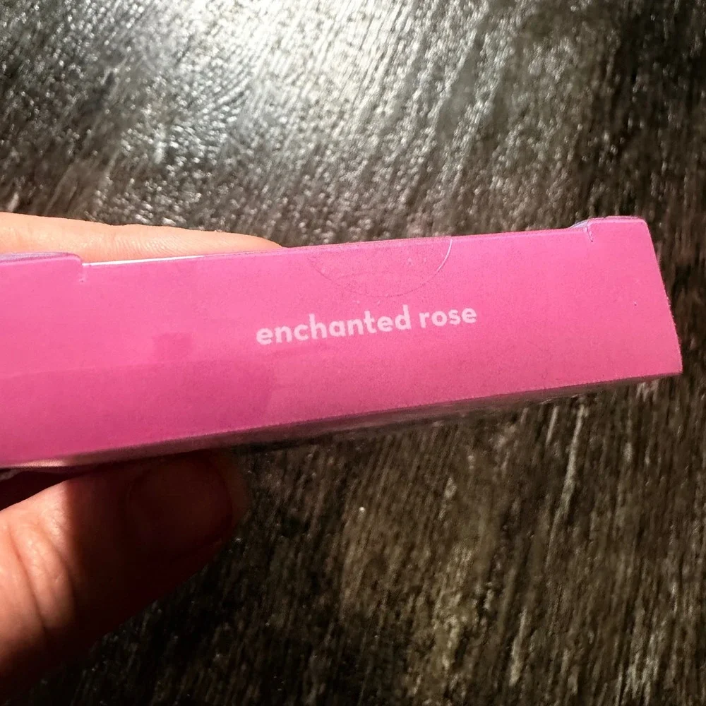 The Crème Shop Blush Balm Disney Belle Enchanted Rose Pink Cream Makeup New